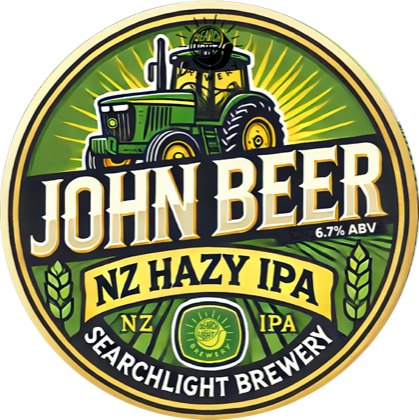John Beer Hazy IPA beer