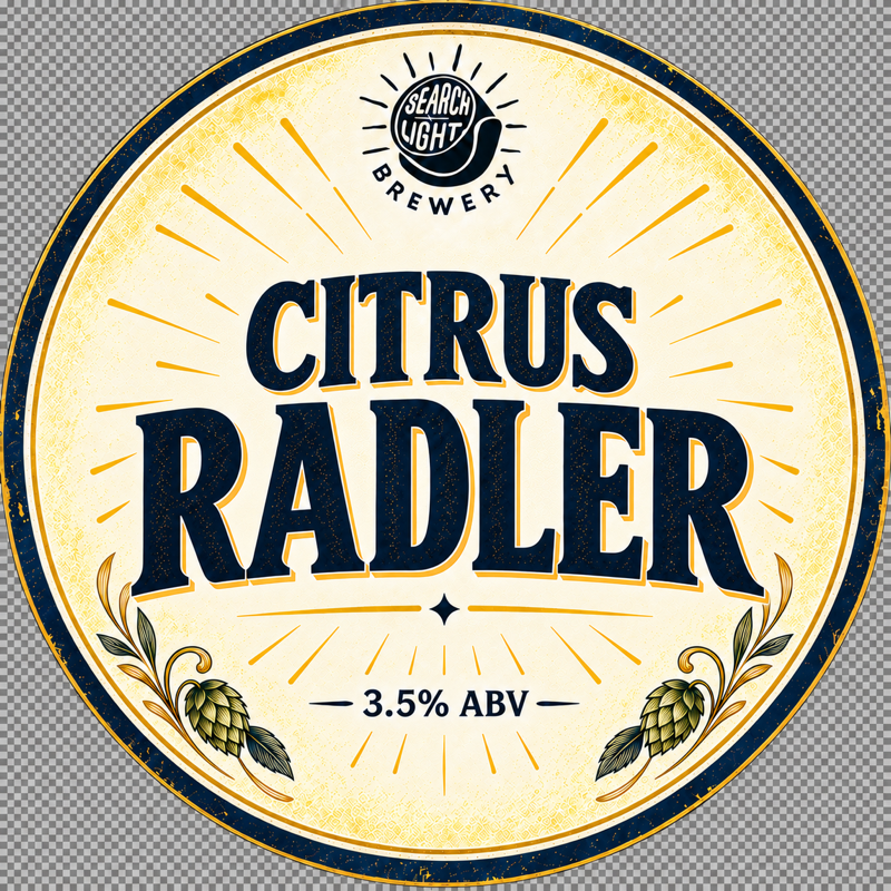 Citrus Radler Radler craft beer brewed in Queenstown