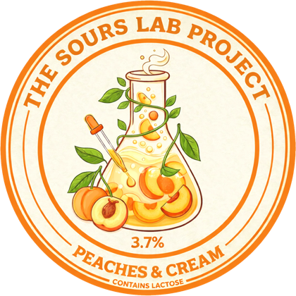 Peaches & Cream Fruited Sour Beer beer